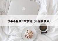 快手小程序开发教程（小程序 快手）