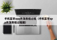 手机蓝牙app开发教程过程（手机蓝牙app开发教程过程图）